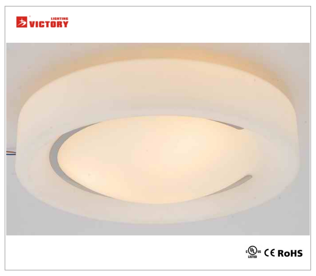 Simple Round Decorative Hotel LED Ceiling Light (C-3503-260)