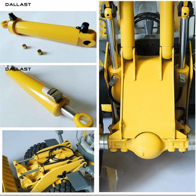 Double Acting Hydraulic RAM Micro Mini Excavator Hydraulic Cylinder