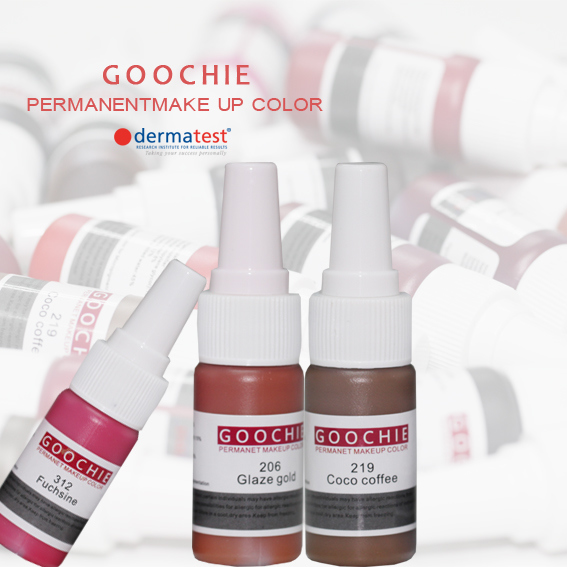 Goochie Brand Professional and High Quality Permanent Makeup Ink for Micropigmentation
