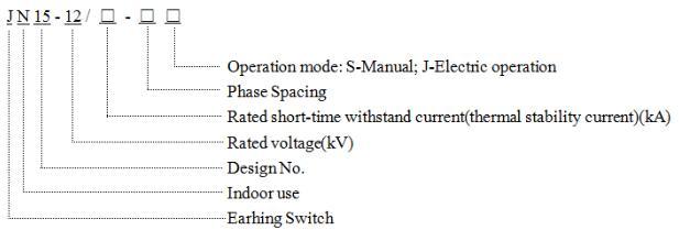 Group Operated Indoor Service Grounding Switch (JN15-12/31.5-210 200A)