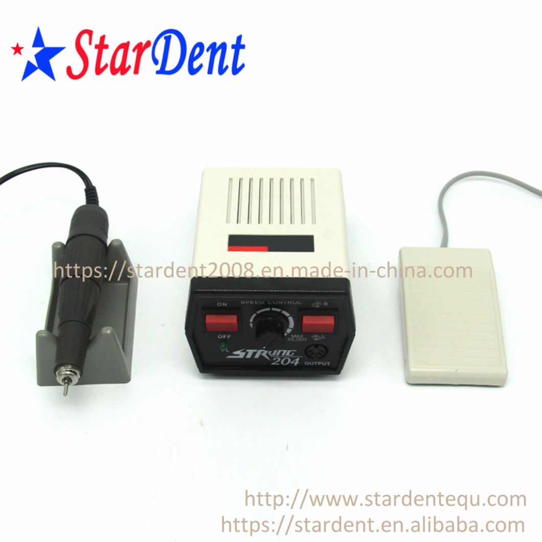 Dental Micro Motor Unit with Sde-H37L1 Handpiece/ Strong 204 35000 Rpm