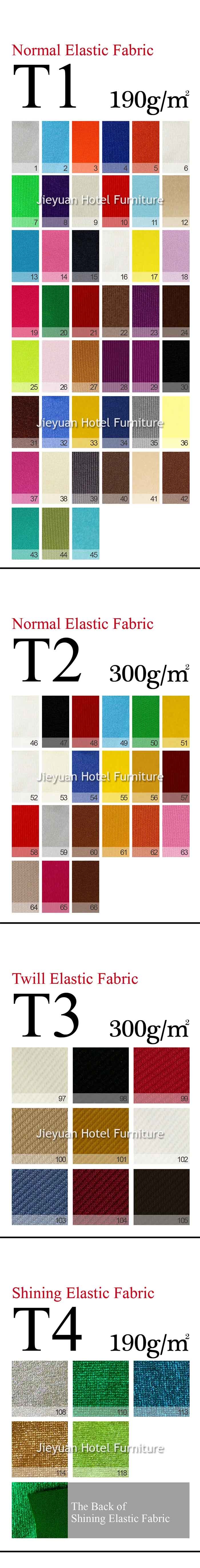 Good Elastic Two Colors Spandex Chair Cover (JY-E19)