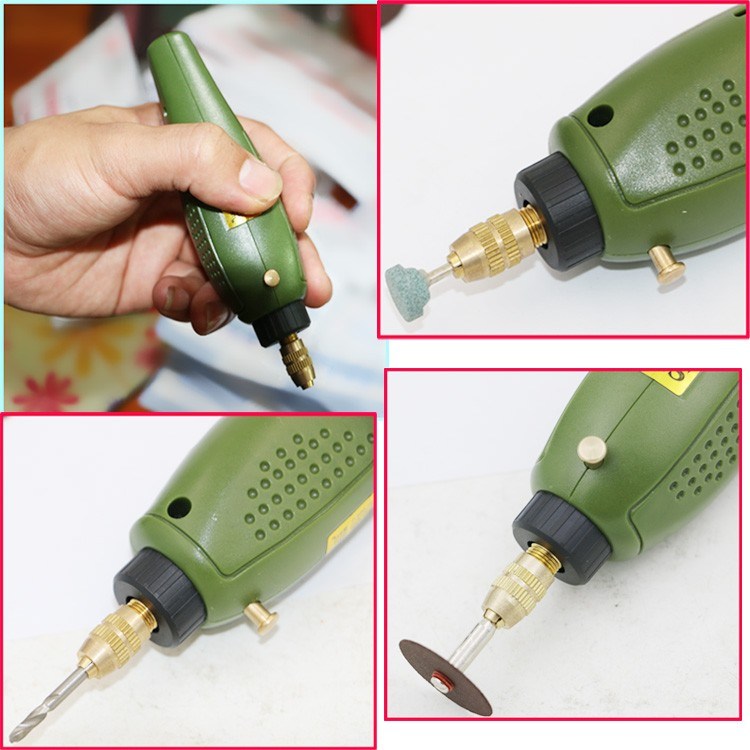 Super Mini Electric Grinding Set 12V DC Drill Grinder Tool for Milling Polishing Drilling Cutting Engraving