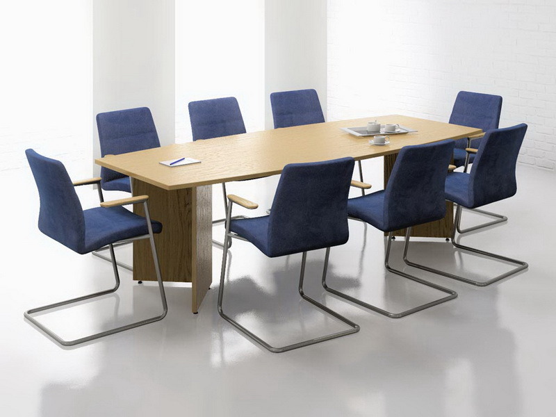 High Quality Simple Melamine Small Office Meeting Conference Table (AM057)