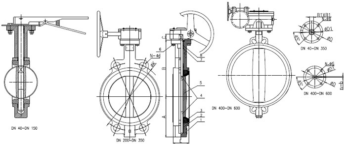 Lug Type Butterfly Valve (D71X)