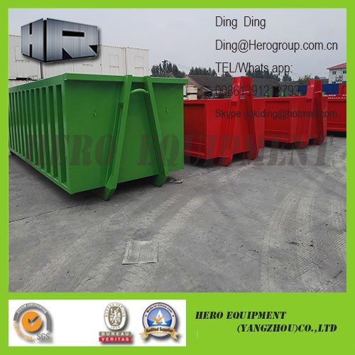 Outdoor Waste Disposable Waste Management Roll off Container Hook Lift Container