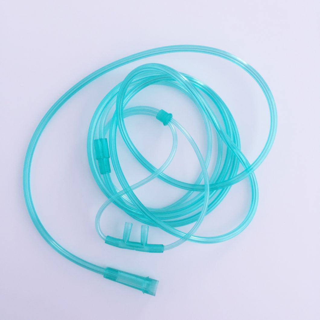 Disposable PVC Nasal Oxygen Cannula for Adult and Child