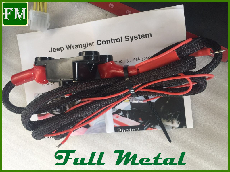 Wrangler Windshield Top Module & Source Relay Box Combo for Jeep