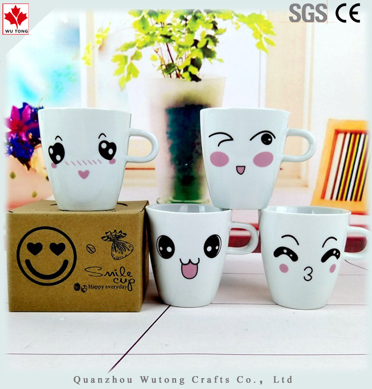 Customized Logo Cheap Price Ceramics Cup Funny Mug