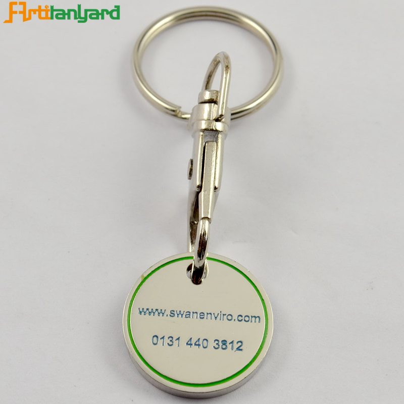 Fashion Trolley Coin with Key Chain