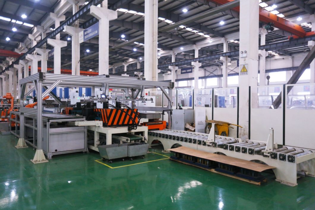 Automatic Sheet Punch and Angle Cutting Machine for Elevator Door