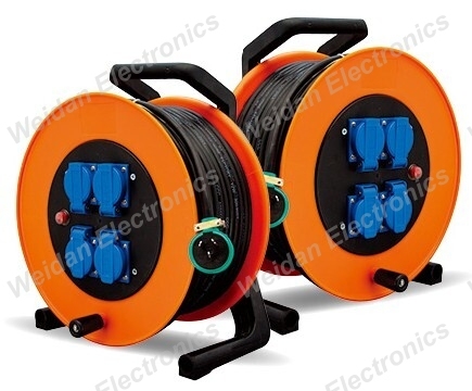 Heavy Duty Euro Power Cable Reel IP20