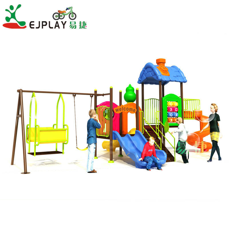 Kindergarten Small Size Outdoor Plastic Children Outdoor Playground Tube Spirial Slides Equipment Toys