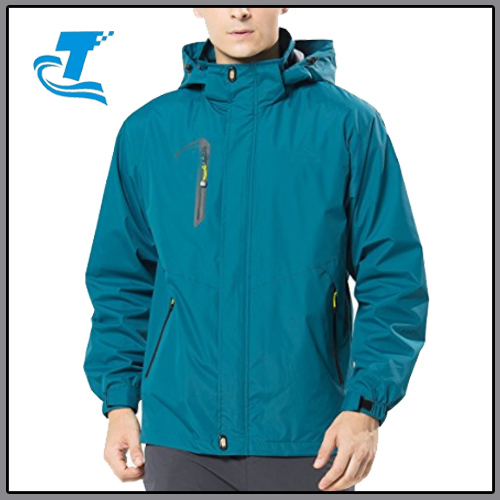 Men's Lightweight Waterproof Hooded Sports Rain Coat