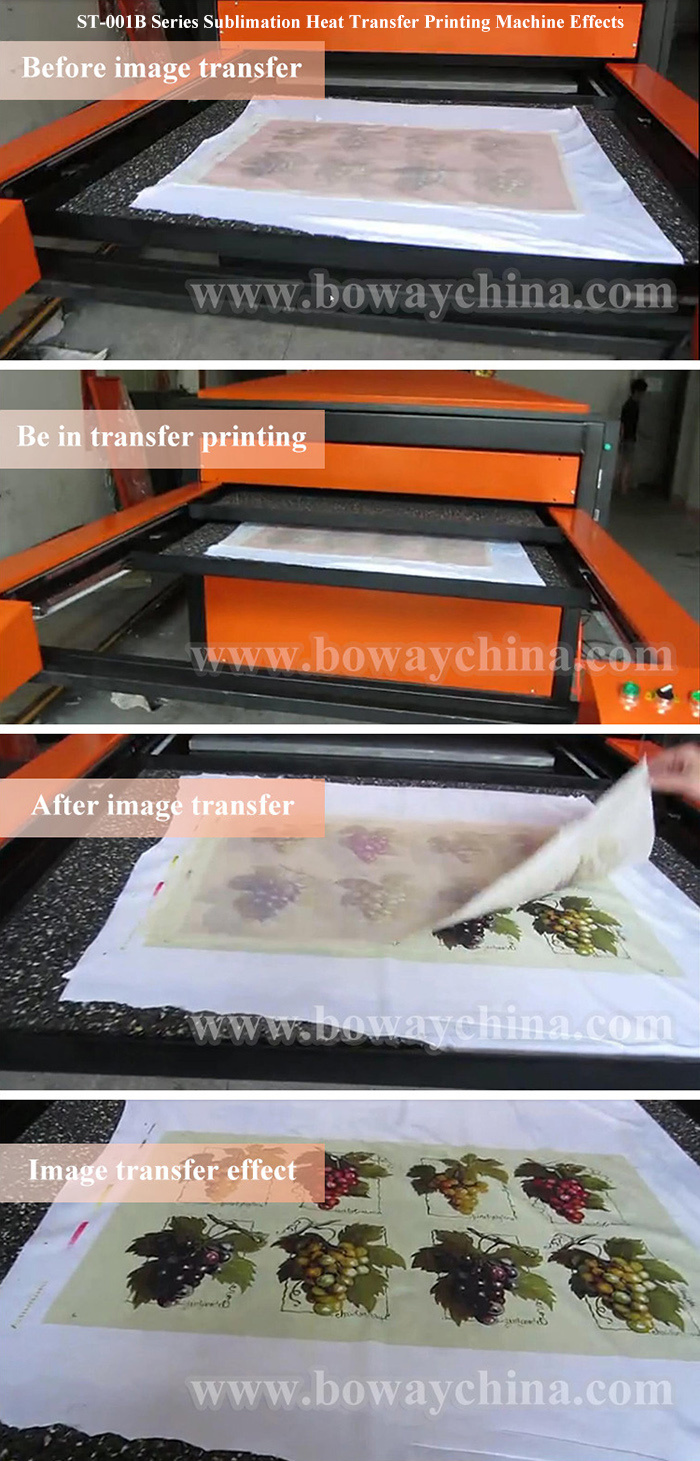 Large Format Hydraulic Automatic Double Stations Flatbed Hot Heat Transfer Press Tshirt Printer