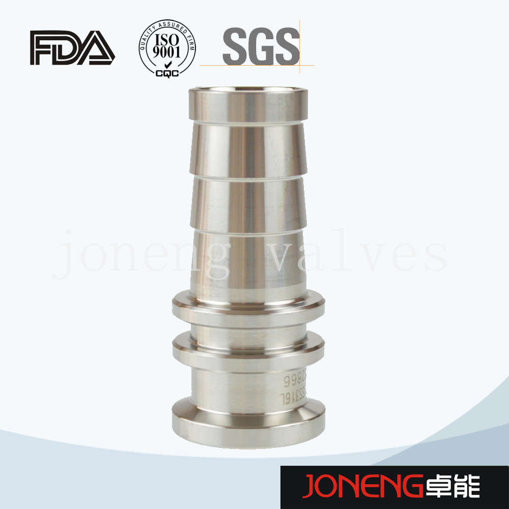 Stainless Steel Sanitary Hose Adaptor with Collar (JN-FL6009)