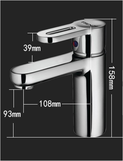 2018 Sanitary Ware Manufacturer Good Deck Mounted Single Handle Basin Faucet Tap