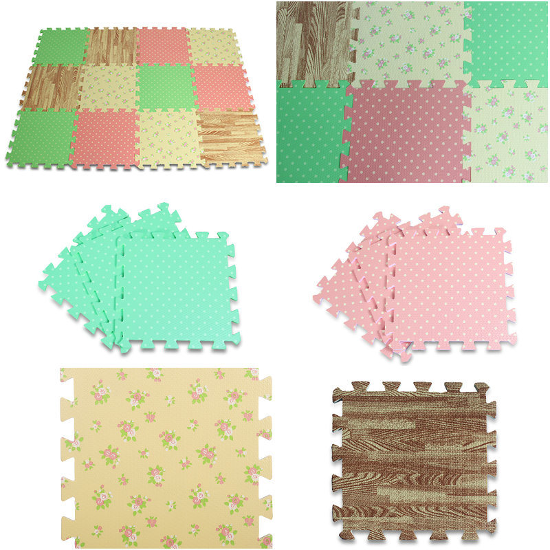 Eco-Friendly Living Room EVA Puzzle Foam Floor Baby Play Mat