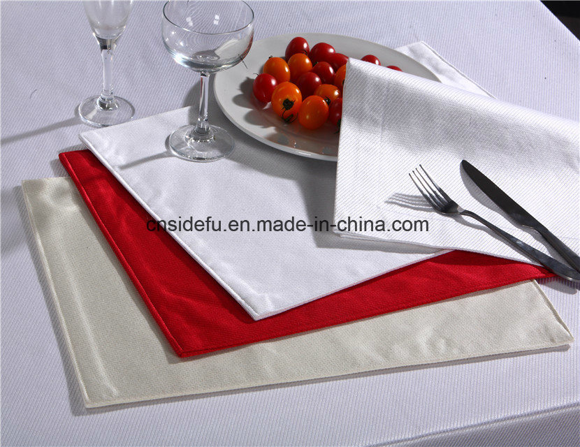 Hotel Linen Dining Table Wedding Red Cloth Napkins