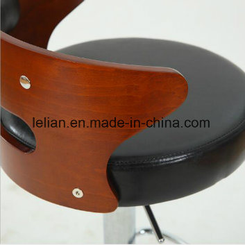 Commercial Bar Stool Bar Chair with Solid Wood Frame (LL-BC057)