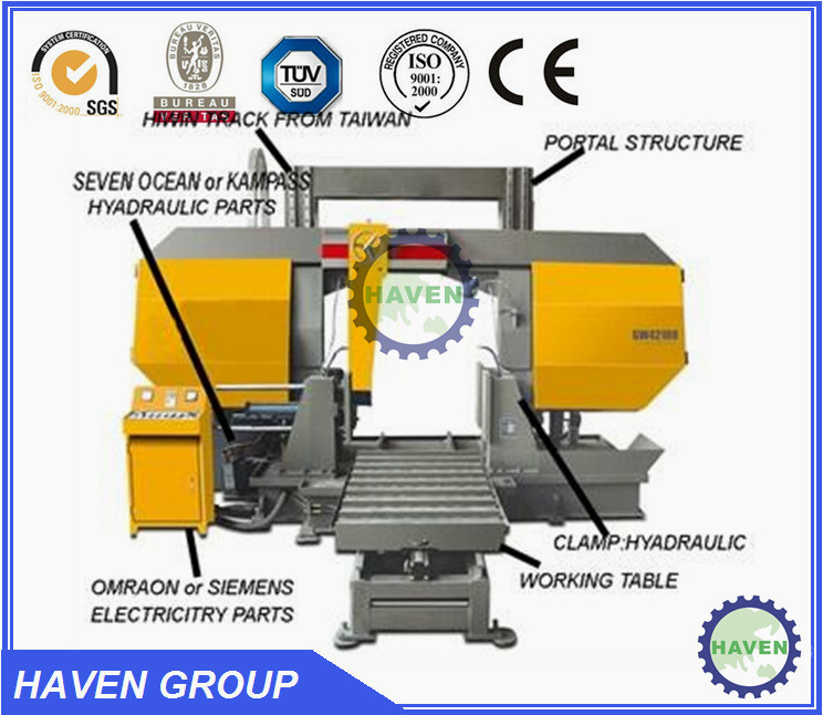 Horizontal Type Hydraulic Band Saw Machine