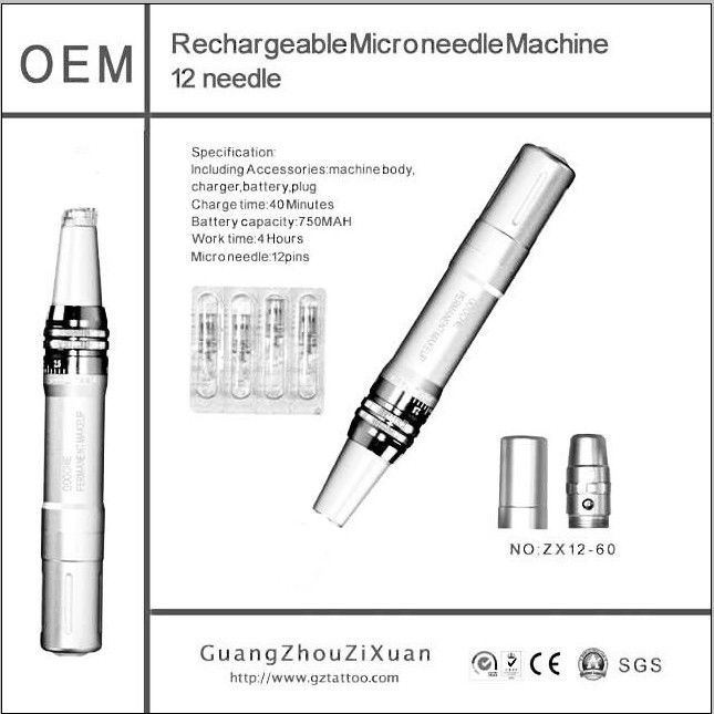 Rechargeable Nano Micro Needle Derma Pen