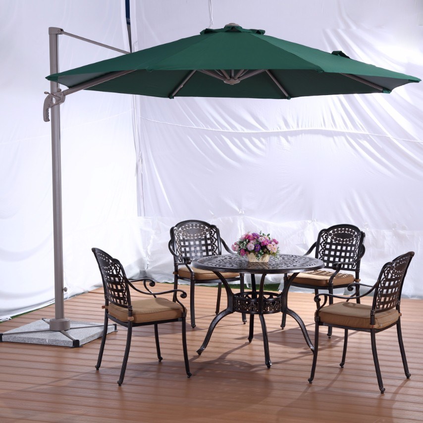 Garden Polyester Leisure Parasol Aluminium Outdoor Umbrella