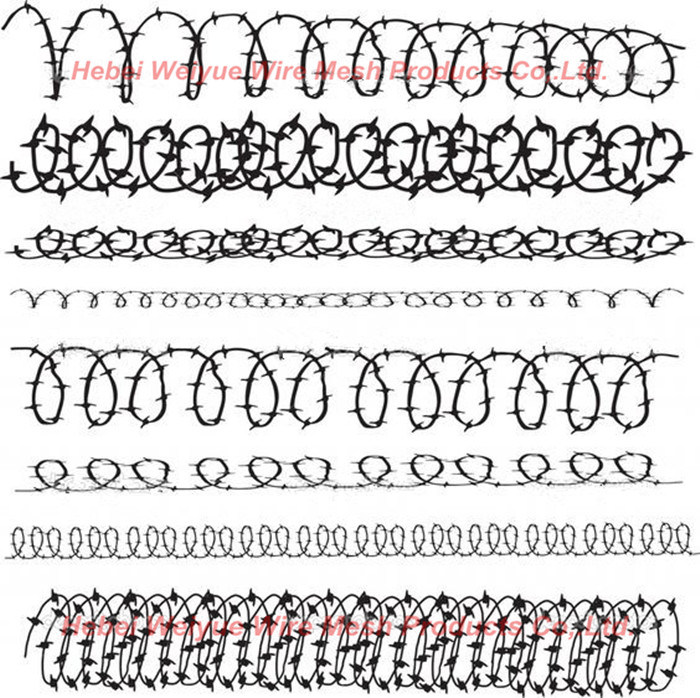 PVC Coated Consertina Razor Barbed Wire Galvanized