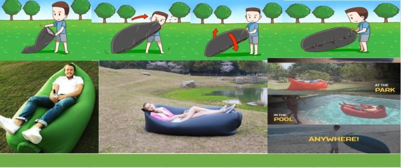 Portable Lazy Chair Outdoor Bed Air Sofa