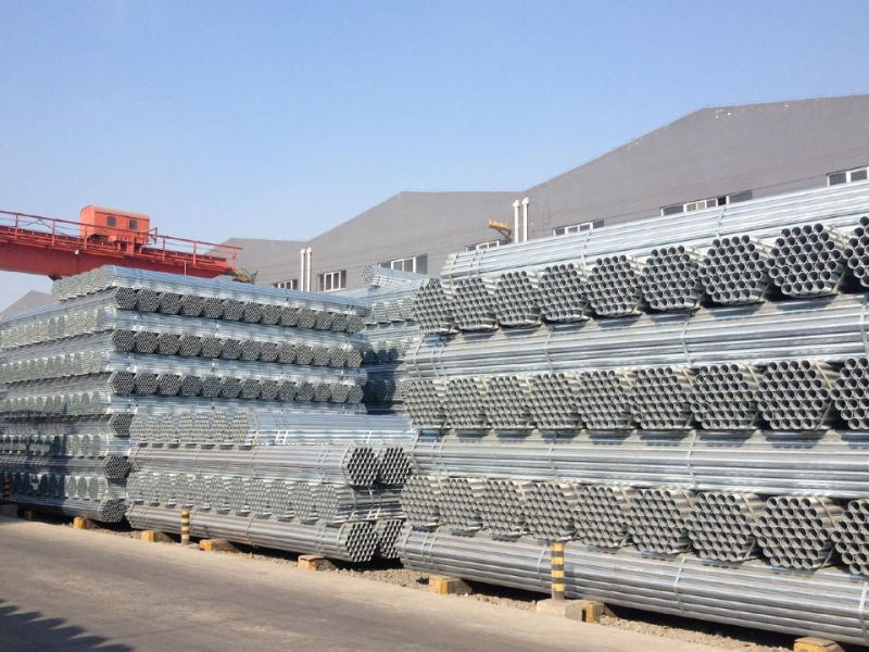 Galvanized Round Steel Pipe Tube