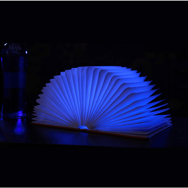 100% Environmental USB Foldable Decoration Light/LED Lumio Book Shaped Table Lamp