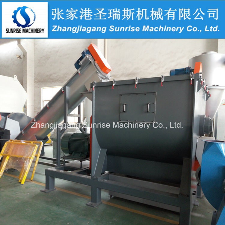 Plastic Recycling Machine for Plastic Washing Machine and Granulating Machine