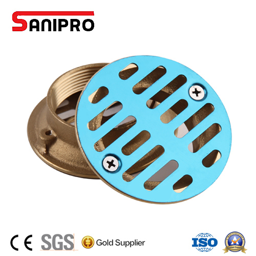 Brass No-Caulk Floor Drain Shower Drain Floor Drain