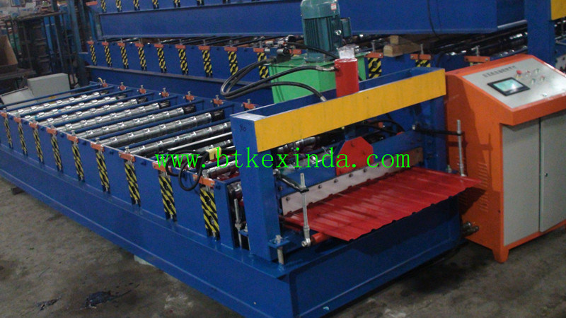 Kexinda Brand Wall Roof Panel Roll Forming Machine