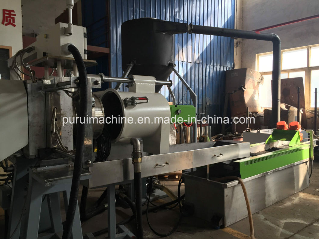 Plastic PE, PP Bottle Regrind Material Granulating Machine