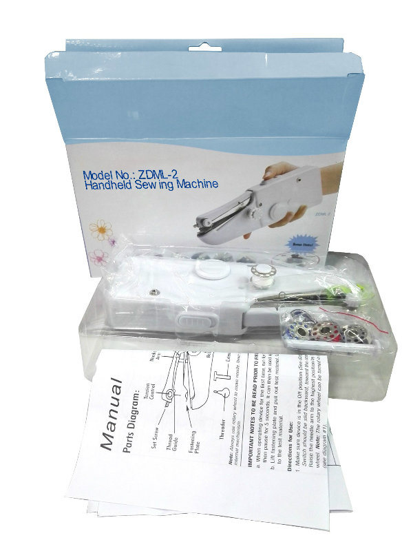 Handy Use Portable Hand Stitch Household Mini Sewing Machine (zdml-3)