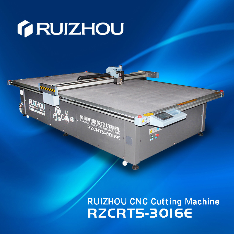 Cardboard Dieless-Cutting Machine with Conveyor (RZCRT5-3016E)