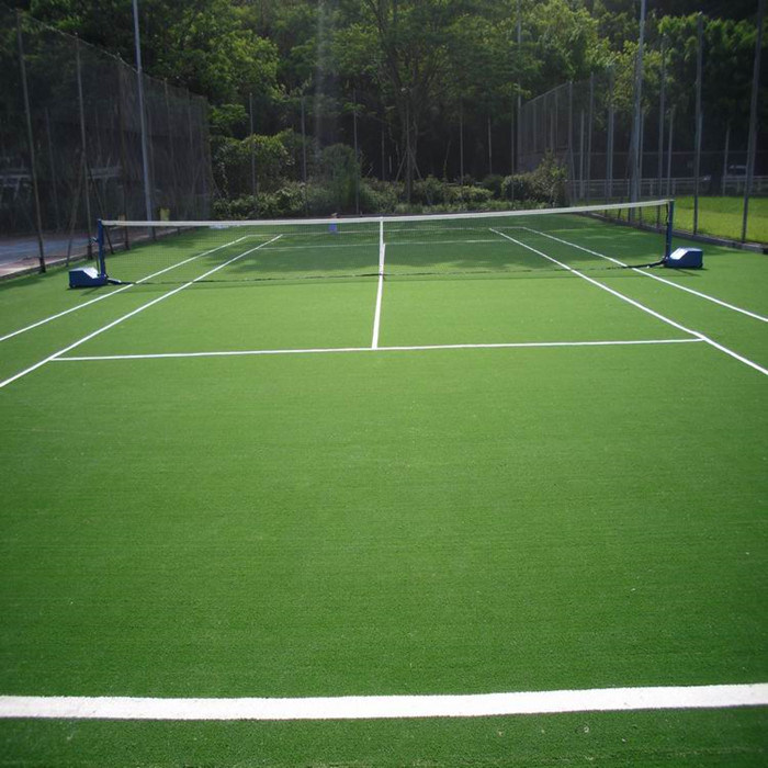 15mm Height 75600 Density Badminton Court Artificial Grass Synthetic Lawn Turf