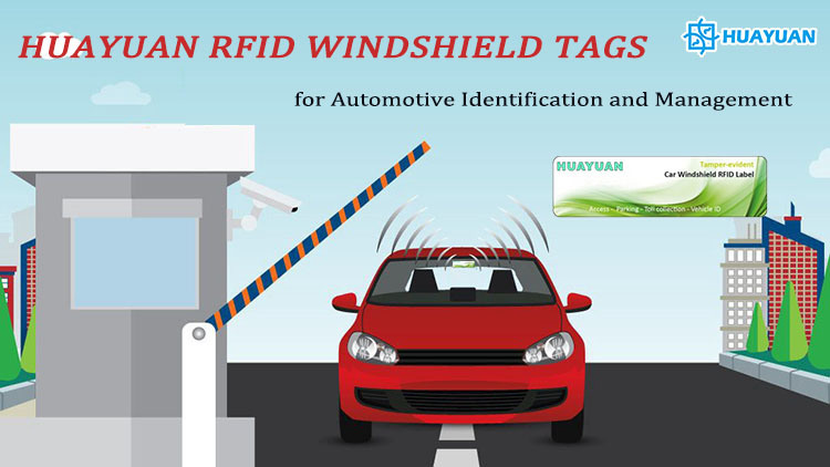 Long range ALN9654 vehicle UHF Windshield RFID car Tag sticker