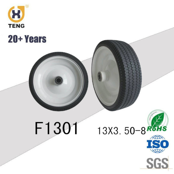 Solid PU Foam Wheels with Steel Rim