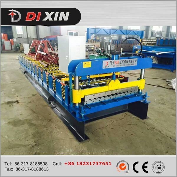 Dx Corrugated Sheet Metal Roof Making Machine