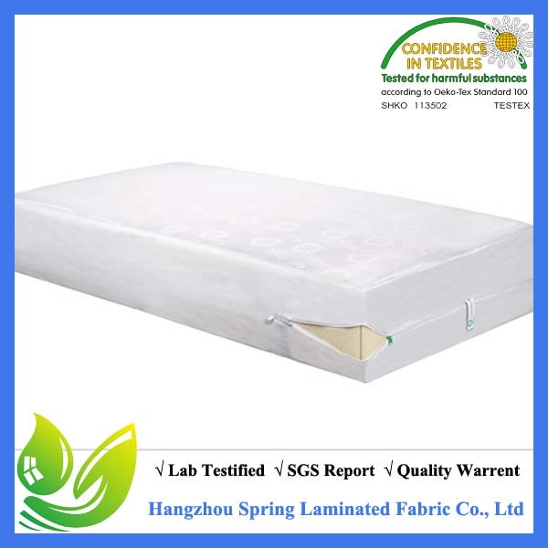 Lab Certified Bed Bug Proof Anti-Bacterial Deep Pocket Mattress Encasement