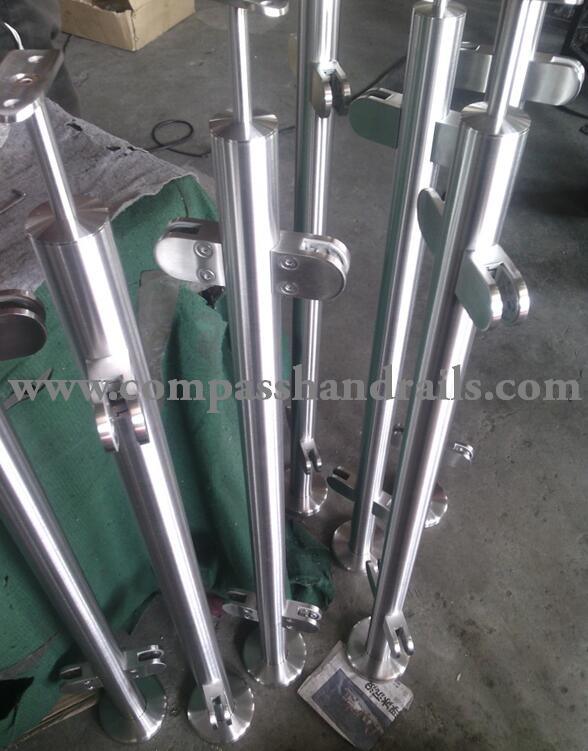 Stainless Steel Tubular Handrail for Interior Stairs Railing