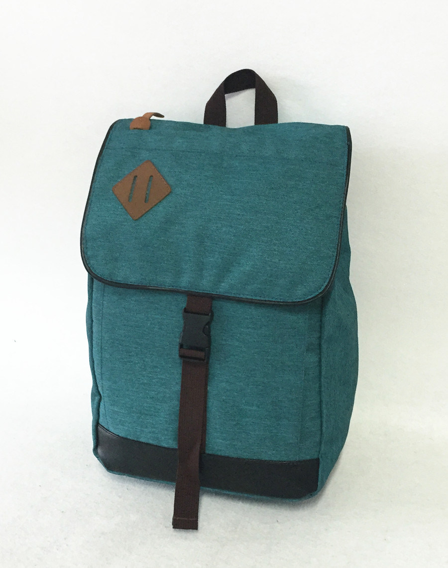 Fashion Waterproof Two Tone Fabric Computer Laptop School Bag