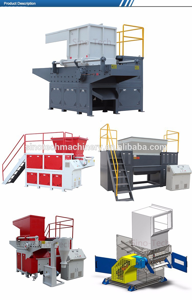 Recycling Shredders Machines for Plastic Film Jumbo Bag Recycling