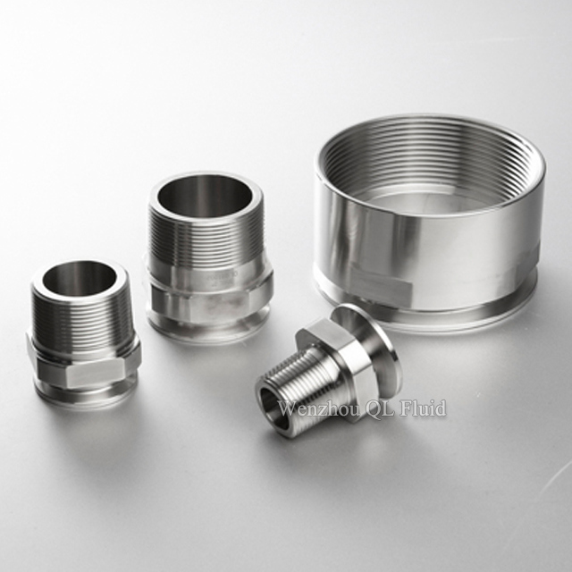 Sanitary Stainless Steel Hydraulic Hose Coupling Pipe Fitting /Tri-Clamp