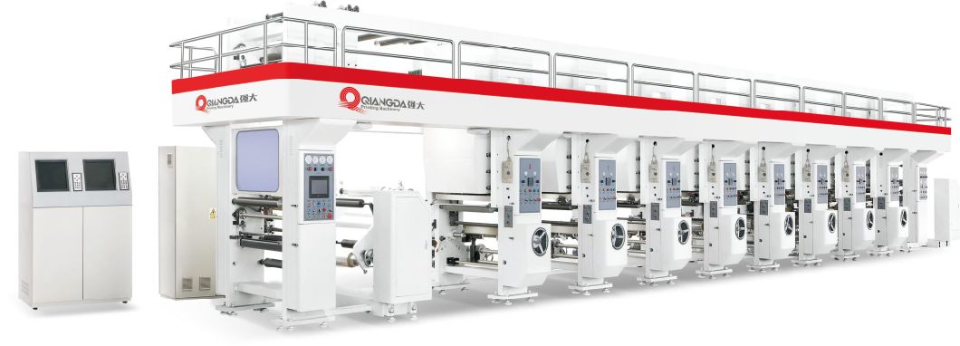 High Speed Computer Control Roll Films &Paper Roto Gravure Printing Machine