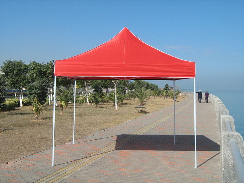 Logo Printing Aluminum Alloy Manual Assembly Garden Gazebo Tent