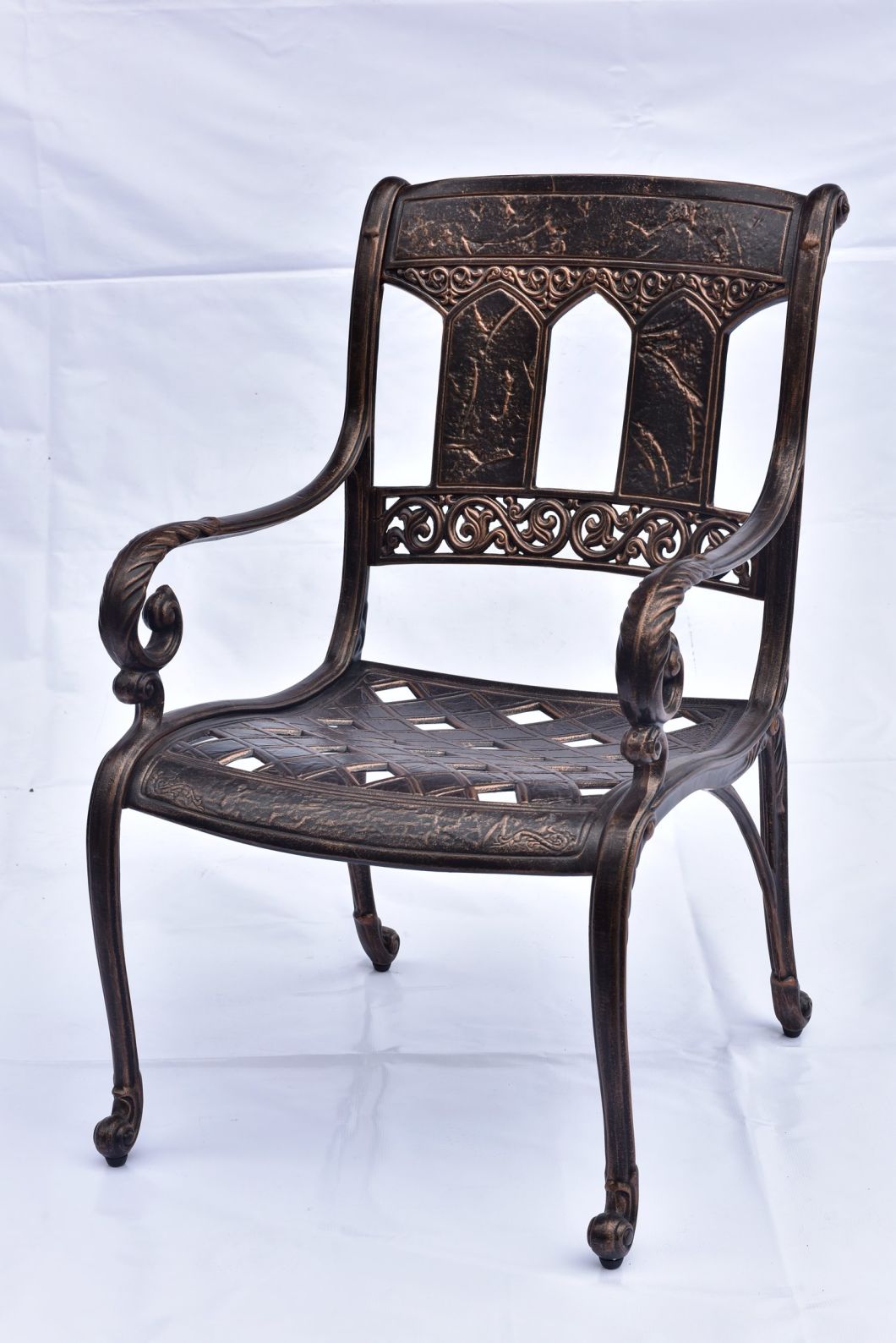 Cast Aluminum Tea Table and Chair Set Garden Furniture Outdoor Furniture-T002