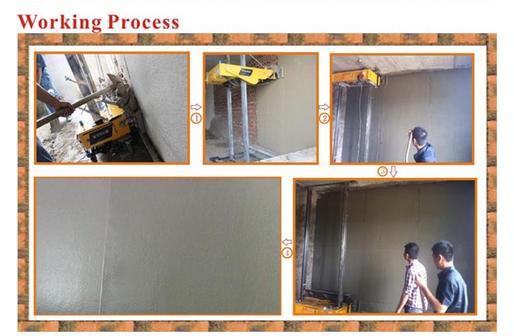 Automatic Concrete Wall Rendering Mixer Machine